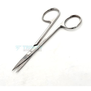 Kit d'outils chirurgicaux professionnels : Ciseaux à iris droits à pointe fine, Ciseaux à iris droits à vendre - Product Image 5