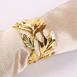 Servilletero de Metal dorado pulido brillante con acabado antiguo decorativo de diseñador hecho a mano de diseño clásico para decoración de mesa - Product Image 3