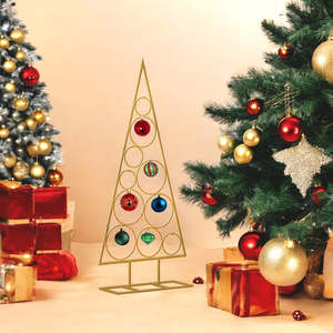 Decorative Christmas Gold Metal <b>Tree</b> Shape Display <b>Stand</b> For Christmas Home Decoration in Low Price - Product Image 5