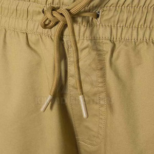 Pantalones cortos informales para hombre más vendidos 100% algodón patrón sólido peso ligero transpirable ajuste holgado gran oferta - Product Image 2