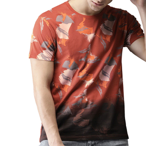 T-shirts à manches courtes pour hommes de haute qualité nouvelle mode conception personnalisée Sublimation imprimé brodé 100% Polyester printemps uni - Product Image 2