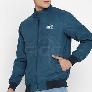 Blouson d'aviateur pour hommes vêtements d'extérieur décontractés légers veste d'hiver pour hommes à fermeture éclair approvisionnement en gros - Product Image 2