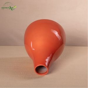 Jarrón de Bambú Moderno Hecho a Mano con Silueta Esculpida en Espiral, Jarrón Decorativo Ecológico para Mesa - Product Image 3