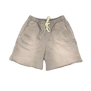 ฤดูร้อน Sun Fade กายกรดล้างกางเกงขาสั้นเปล่าผ้าฝ้ายธรรมดายาวินเทจกรดล้าง Street สวมใส่กางเกงขาสั้นเหงื่อสําหรับชายที่กําหนดเอง - Product Image 3