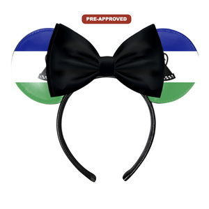 Diadema personalizada de fábrica, orejas de ratón hechas a medida, diseño preaprobado, accesorios de bandera para Lesotho H.E.R. - Product Image 1