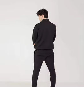 Pull en coton personnalisé de grande taille pour hommes Survêtement vierge de haute qualité avec poche Ensemble de survêtements décontractés de style Streetwear - Product Image 4
