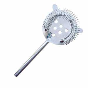 Meilleure vente Hawthrone filtrer la glace ressort en acier inoxydable broche passoire barman boisson glace filtre barre Cocktail mélange outil - Product Image 1