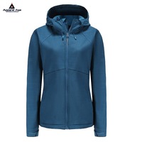 Vestes matelassées personnalisées pour femmes, en softshell, imperméables, doublées de polaire, chaudes pour l'hiver, décontractées, bicolores, imprimées, respirantes