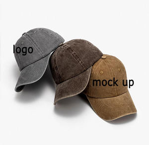 Gorras de Béisbol Deportivas de 6 Paneles con Lavado Ácido, Bordado Personalizado, Lona, Ajustables, Unisex, Gorras de Béisbol de Múltiples Paneles - Product Image 6