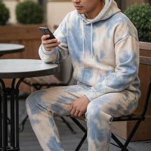 ชุดวอร์มแบบสวมหัว โพลีเอสเตอร์ 100% แบบสั่งทำพิเศษ ทรงโอเวอร์ไซส์ สำหรับกิจกรรมกลางแจ้ง แบบซับลิเมชั่น - Product Image 5