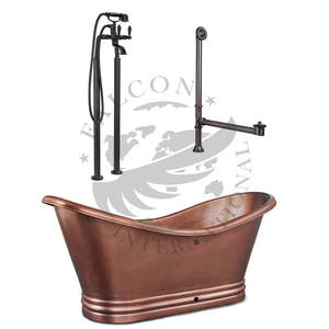 Bañera de Metal Premium de Diseño Moderno con Forma Personalizada para un Baño de Hidromasaje Lujoso y Relajante - Product Image 6