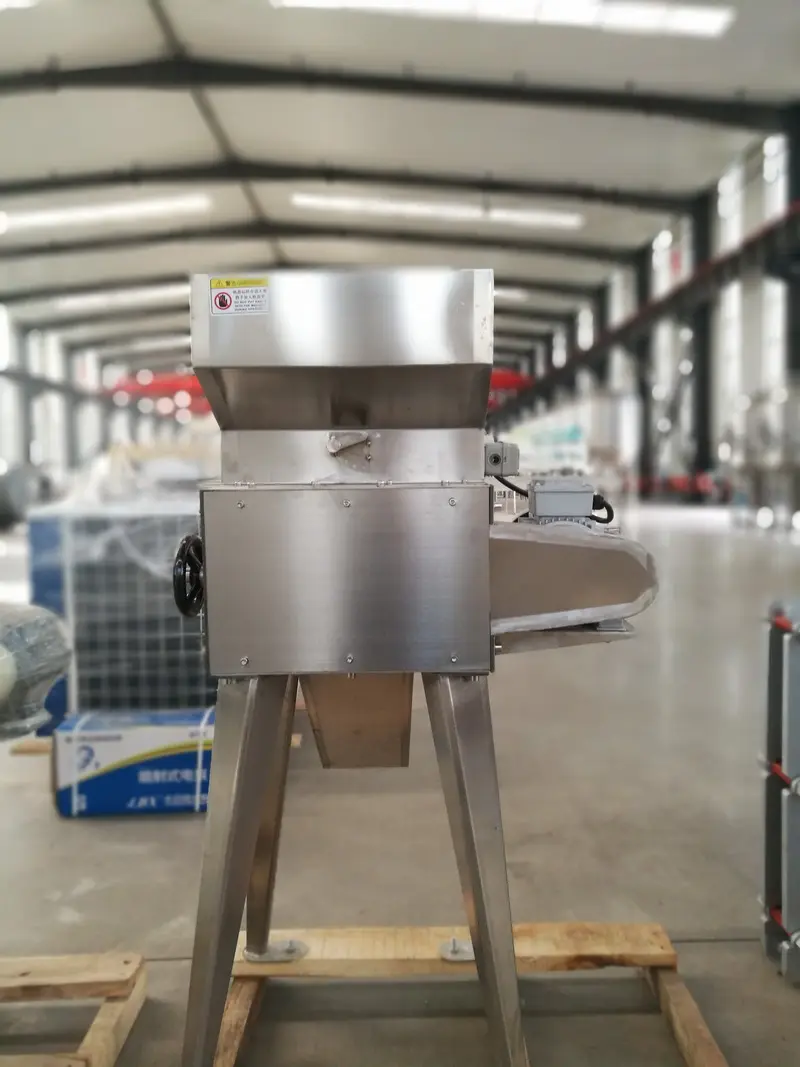 50-200 KG/H capacité 2 rouleaux malt Miller pour brasserie cave distillerie assorti bac de stockage haute qualité longue durée de vie