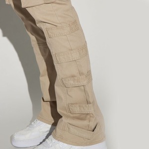 All'ingrosso basso MOQ uomini <span class=keywords><strong>Beige</strong></span> cotone materiale impilato <span class=keywords><strong>pantaloni</strong></span> <span class=keywords><strong>Cargo</strong></span> per la vendita a basso costo uomini traspirante <span class=keywords><strong>pantaloni</strong></span> <span class=keywords><strong>Cargo</strong></span> - Product Image 2