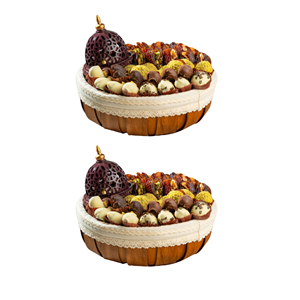 Meilleures ventes Bol en bois écologique Bol à chocolat décoratif Ramadan en gros à bas prix du Vietnam - Product Image 4