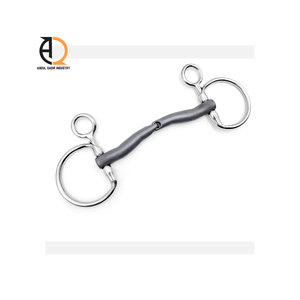 High Quality Stainless Steel Horse Bits Double Ring <b>Equestrian</b> Riding Bits - Product Image 4