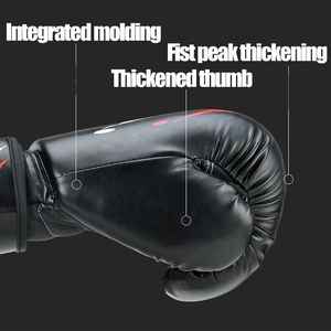 ถุงมือต่อยมวยสำหรับออกกำลังกาย MMA ถุงมือฝึกกีฬาสำหรับทุกเพศถุงมือฝึกซ้อมคิกบ็อกซิ่ง - Product Image 5