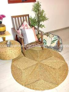 Alfombra Minimalista de Seagrass, Alfombra de Yute Tejida a Mano, para Interiores y Exteriores, Hecha en Vietnam por KingCraftViet - Product Image 4