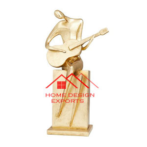 Venta caliente de lujo hogar café y consola Mesa decoración Metal Show Piece diseño atractivo personalizar forma Metal escultura - Product Image 1