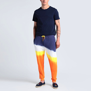 Wholesale <b>Men's</b> <b>Trouser</b> 100% Cotton Material Gym Wear Lightweight <b>Drawstring</b> Custom Made Logo Printing OEM Service - Product Image 6