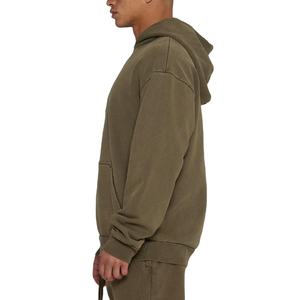 Sudadera con capucha de invierno de gran tamaño de alta calidad para hombres con técnicas de impresión de logotipo personalizado sudaderas con capucha de impresión de sublimación lisa de moda - Product Image 2