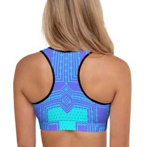 Sujetador deportivo cómodo para hacer ejercicio, tela transpirable, soporte suave, para gimnasio y fitness diario. - Product Image 3