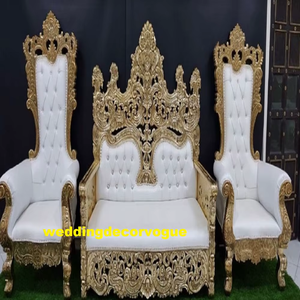 Conjunto de sofás tallados de madera para boda, conjunto de sofás de diseño moderno y elegante, conjunto de sofás tallados - Product Image 5