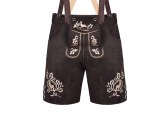 รองเท้าหนังนิ่มแพะบาวาเรียสำหรับผู้ชายหนังนิ่มแห้งเร็วระบายอากาศสไตล์ไฮสตรีทสไตล์เยอรมัน - Product Image 5