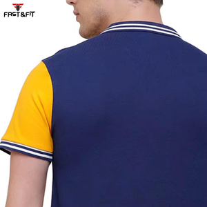 Nouveaux arrivages Polo tricoté Slim Fit au design personnalisé Couleur unie Léger Respirant Fitness Conception populaire disponible pour - Product Image 6