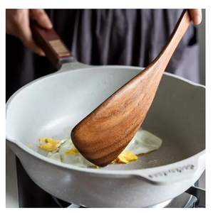 Ensemble de cuillères de service en bois faites à la main de haute qualité Ustensile de cuisine de qualité supérieure de l'Inde Cuillère en bois de mangue et de teck d'acacia - Product Image 6