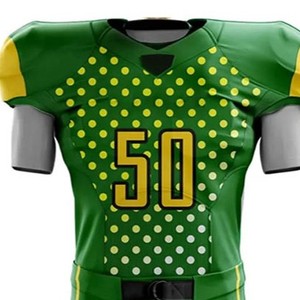 Nouvelle arrivée maillot de football américain prix de gros respirant léger durable durable uniforme de football américain - Product Image 4