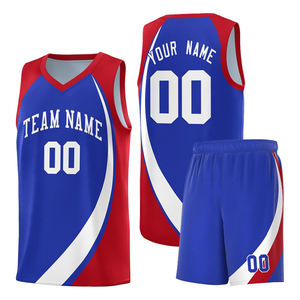Service OEM tendance uniforme de basket-ball personnalisé grande taille maillot Logo de l'équipe Design cousu transfert de chaleur ensembles imprimés - Product Image 1