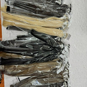 Extensions de cheveux Remy naturelles multicolores à prix d'usine teintes en noir en vrac vague d'eau profonde vague de corps pour le vietnamien - Product Image 2