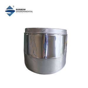 Gomito a 30 gradi per tubo fumario isolato a doppia parete in acciaio inossidabile 304 di classe A, <span class=keywords><strong>diametro</strong></span> 6 pollici, per stufe a legna e gas - Product Image 6