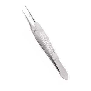 Castroviejo fórceps 4 "Sutura 0,5mm 1x2 Micro dientes Instrumentos quirúrgicos Acero inoxidable alemán de alta calidad - Product Image 1