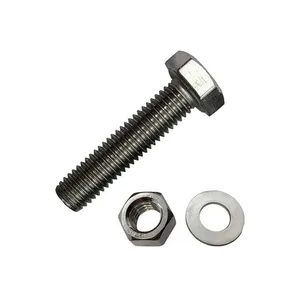 Heavy Duty MS Hex bolts And Nuts Available At Good Price