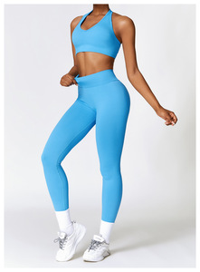 Elegante Conjunto personalizado de Yoga para Mujeres de calidad superior conjunto de Yoga para Mujeres más vendidos legging conjunto de Yoga para Mujeres - Product Image 3