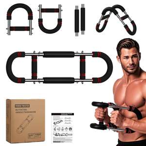 Dispositif d'entraînement réglable en acier en forme de U <span class=keywords><strong>pour</strong></span> la musculation des muscles de l'épaule de la cuisse intérieure du <span class=keywords><strong>triceps</strong></span> de l'avant-bras de la poitrine - Product Image 2