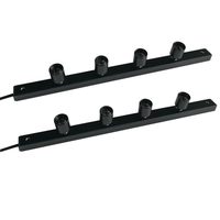 DC24V Slim Linear Spot Light Bar Réglable Multi-Head LED Cabinet Lights pour Modern Jewelry Museum Showcase