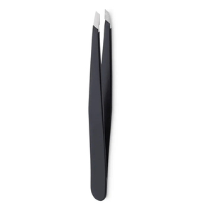 Pinza de Cejas de Alta Precisión de Acero Inoxidable con Punta Inclinada, Herramienta de Belleza para Dar Forma a las Cejas y Eliminar Vello Fino - Product Image 4