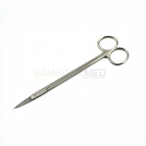 Kelly Scissor Straight 160mm Calidad superior Acero inoxidable Autoclavable Certificado CE Libre de óxido Precio al por mayor Potencia manual - Product Image 1