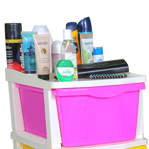 Parasnath Boxo Hệ thống lưu trữ ngăn kéo mô-đun đa năng 5 lớp với bánh xe đẩy và giày chống trượt (Nhiều màu) - Product Image 5