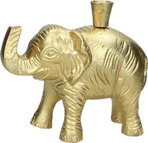 Sculpture d'éléphant décorative moderne en aluminium en gros pour la maison et le jardin, logo personnalisé, art fait main - Product Image 3