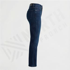Fashionable <b>Women</b> High Waist Skinny <b>Jeans</b> Slim Fit Stretch Denim Pants Comfortable Casual Apparel Everyday Wear Yoga Trousers - Product Image 3