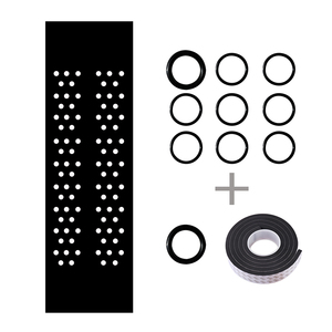 Bande adhésive universelle pour bâton de hockey sur glace avec impression de logo, <span class=keywords><strong>noir</strong></span>, <span class=keywords><strong>blanc</strong></span>, rouge, jaune - Product Image 2