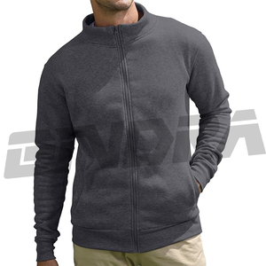 new mens sweat <b>jacket</b> pullover sweatshirt zip up outdoor casual style <b>lightweight</b> soft fabric comfy fit modern design trend - Product Image 4