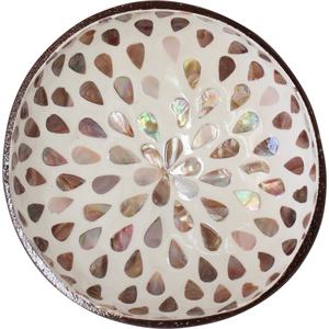 Bol en noix de coco Original avec incrustation de vadrouille utilisé pour la décoration de la maison emballage personnalisé du fabricant vietnamien - Product Image 3