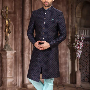 Sherwani de alta calidad para hombres en estilo étnico tradicional Servicios OEM para todas las edades Ropa india y pakistaní - Product Image 4