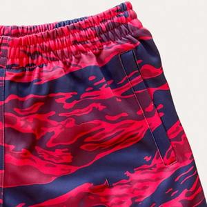 Pantalones Cortos de Verano Personalizados al por Mayor, Sublimados, de Alta Calidad, 100% Algodón, Secado Rápido, Transpirables, Ecológicos, Cintura Alta con Cordón Ajustable para Hombre - Product Image 4