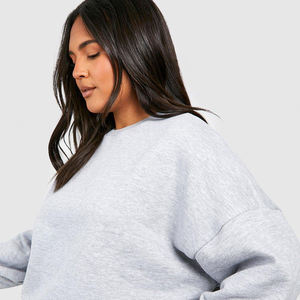 OEM Custom Printed Crew Neck <b>Women's</b> Sweatshirt New Printed High Quality Cotton Sweatshirts Manufactured Products - Product Image 3