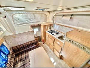 pop up truck camper trailers Aluminum Alu Frame Slide in on Pop-Up Camper 4x4 Pickup Truck Long <b>Bed</b> Topper Cab Campers Aluminum - Product Image 2